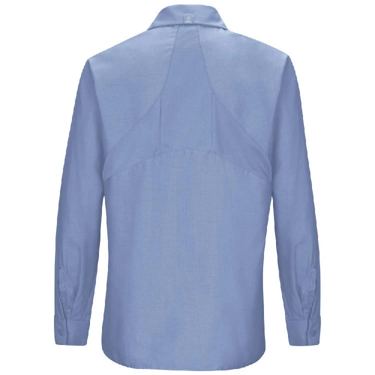 Red Kap Women's Long Sleeve Mimix Workshirt 2 Red Kap Women's Long Sleeve Mimix Workshirt - Image 2