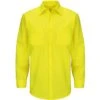 Red Kap Enhanced Visibility Long Sleeve Ripstop Work Shirt