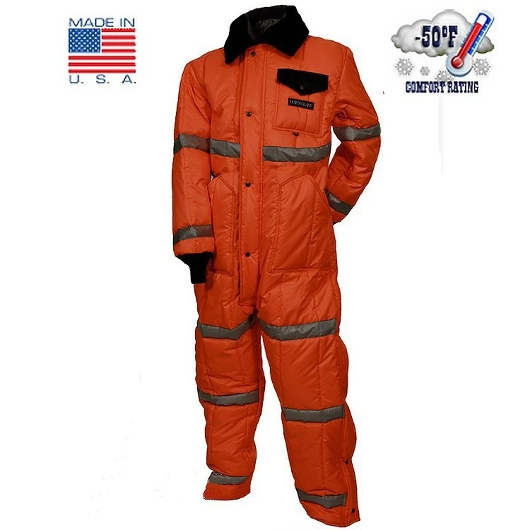 ExtremeGard High Visibility Coverall W/o Hood 1 ExtremeGard High Visibility Coverall W/o Hood