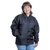 Snap 'n' Wear Quilted Jacket With Knit Collar & Cuffs - Imported
