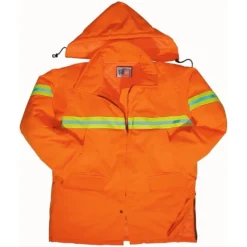 Snap 'n' Wear Orange Safety Parka