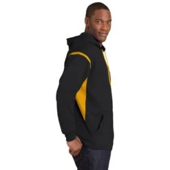 Sport-Tek® Tech Fleece Colorblock Hooded Sweatshirt -Portwest Shop STF246@2