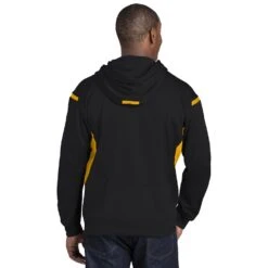 Sport-Tek® Tech Fleece Colorblock Hooded Sweatshirt -Portwest Shop STF246@3