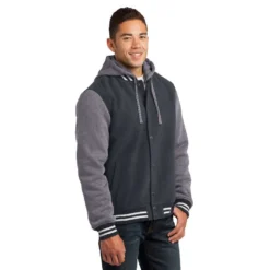 Sport-Tek® Insulated Letterman Jacket -Portwest Shop STJST82@3