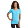 Sport-Tek® Ladies' PosiCharge® Tri-Blend Wicking Scoop Neck Raglan Tee