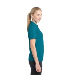 Sport-Tek® Ladies' PosiCharge® Micro-Mesh Polo -Portwest Shop STLST680@2