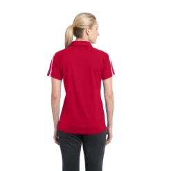 Sport-Tek® Ladies' PosiCharge® Micro-Mesh Colorblock Polo -Portwest Shop STLST685@3