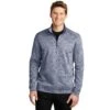Sport-Tek® PosiCharge® Electric Heather Fleece 1/4-Zip Pullover
