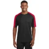 Sport-Tek® PosiCharge® Competitor™ Sleeve-Blocked V-Neck Tee