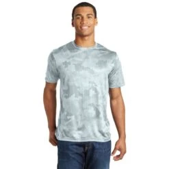 Sport-Tek® CamoHex V-Neck Tee
