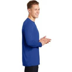 Sport-Tek® Long Sleeve PosiCharge® Competitor™ Cotton Touch™ Tee -Portwest Shop STST450LS@2