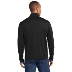 Sport-Tek® Sport-Wick® Stretch Contrast Full-Zip Jacket -Portwest Shop STST853@3