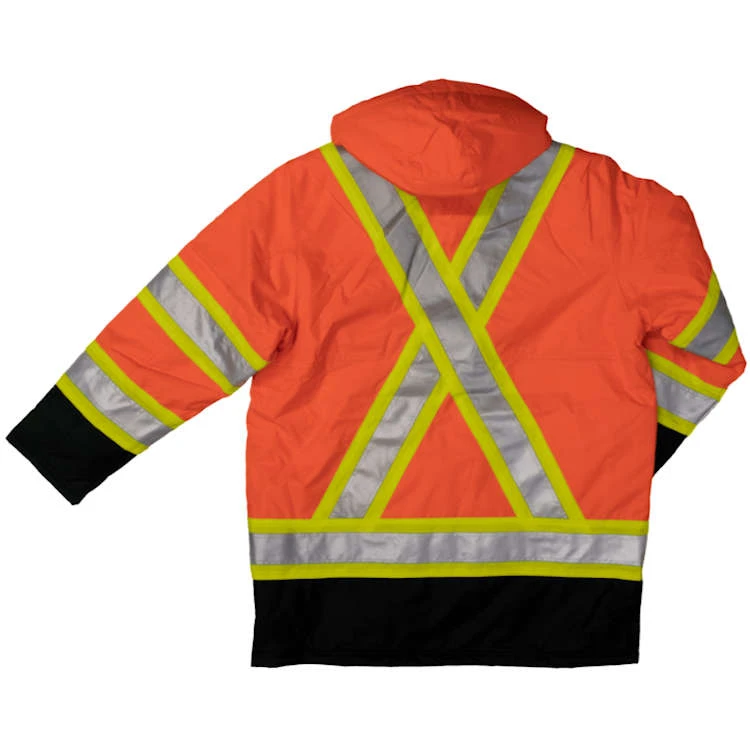 Tough Duck Lined Safety Parka 2 Tough Duck Lined Safety Parka - Image 2