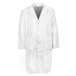 Pinnacle Health 65/35 Men's Gripper Snap Lab Coat