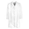 Pinnacle Health 65/35 Men's Gripper Snap No Pocket Lab Coat