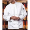 Uncommon Threads Classic Twill With Mesh Back With 10 Knot Button Chef Coat