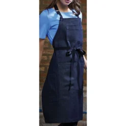 Uncommon Threads Eclipse Bib Denim Apron