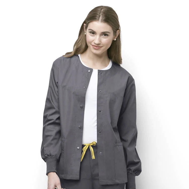 WonderWink Delta -Unisex Snap Front Jacket 1 WonderWink Delta -Unisex Snap Front Jacket