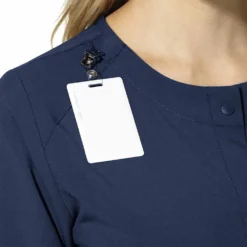 WonderWink W123 Women's Crew Neck Warm Up Jacket -Portwest Shop WK8155@2